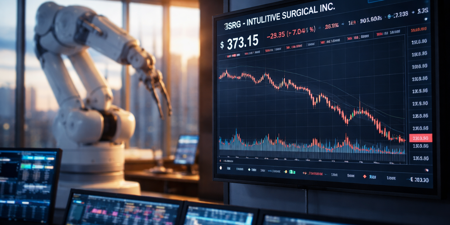 Intuitive Surgical Trades at $373 Despite $477 Wall Street Target