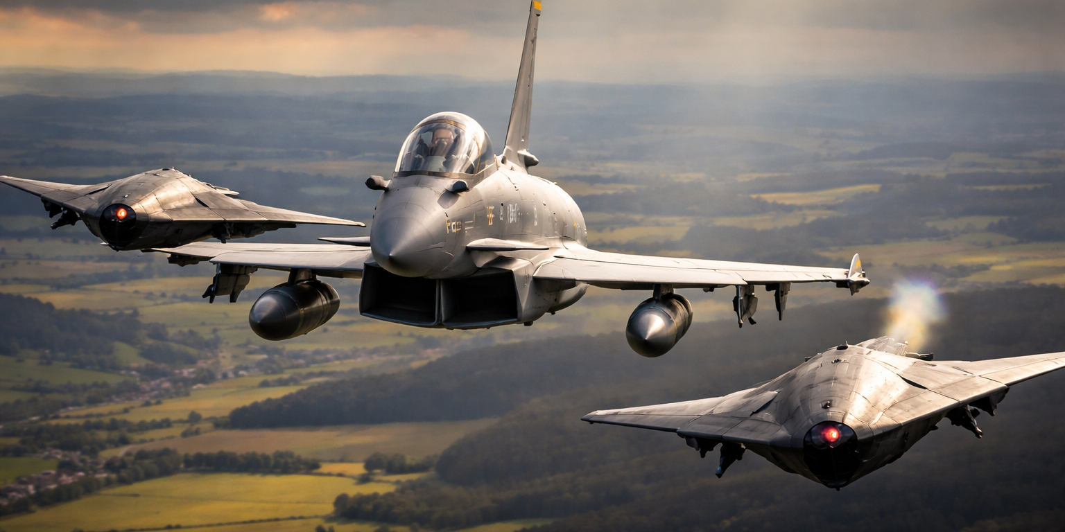 European Air Forces Accelerate Wingman Drone Programs Amid Defense Buildup