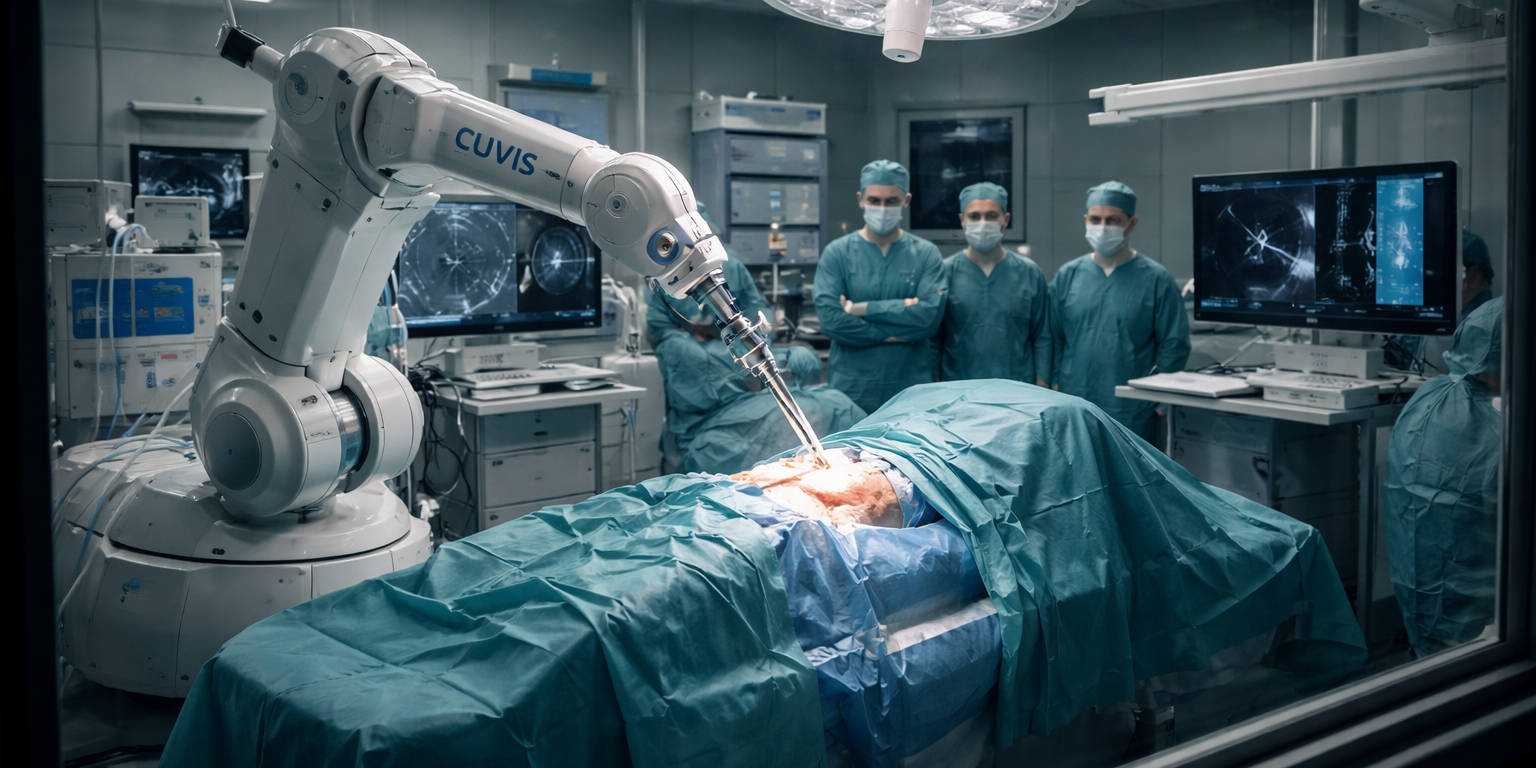 CUVIS Hip System Completes Russia's First Autonomous Hip Replacement at Moscow Hospital