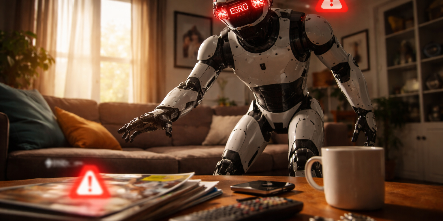 Home Robot Sensing Stalls Commercialization Despite Mobility Gains