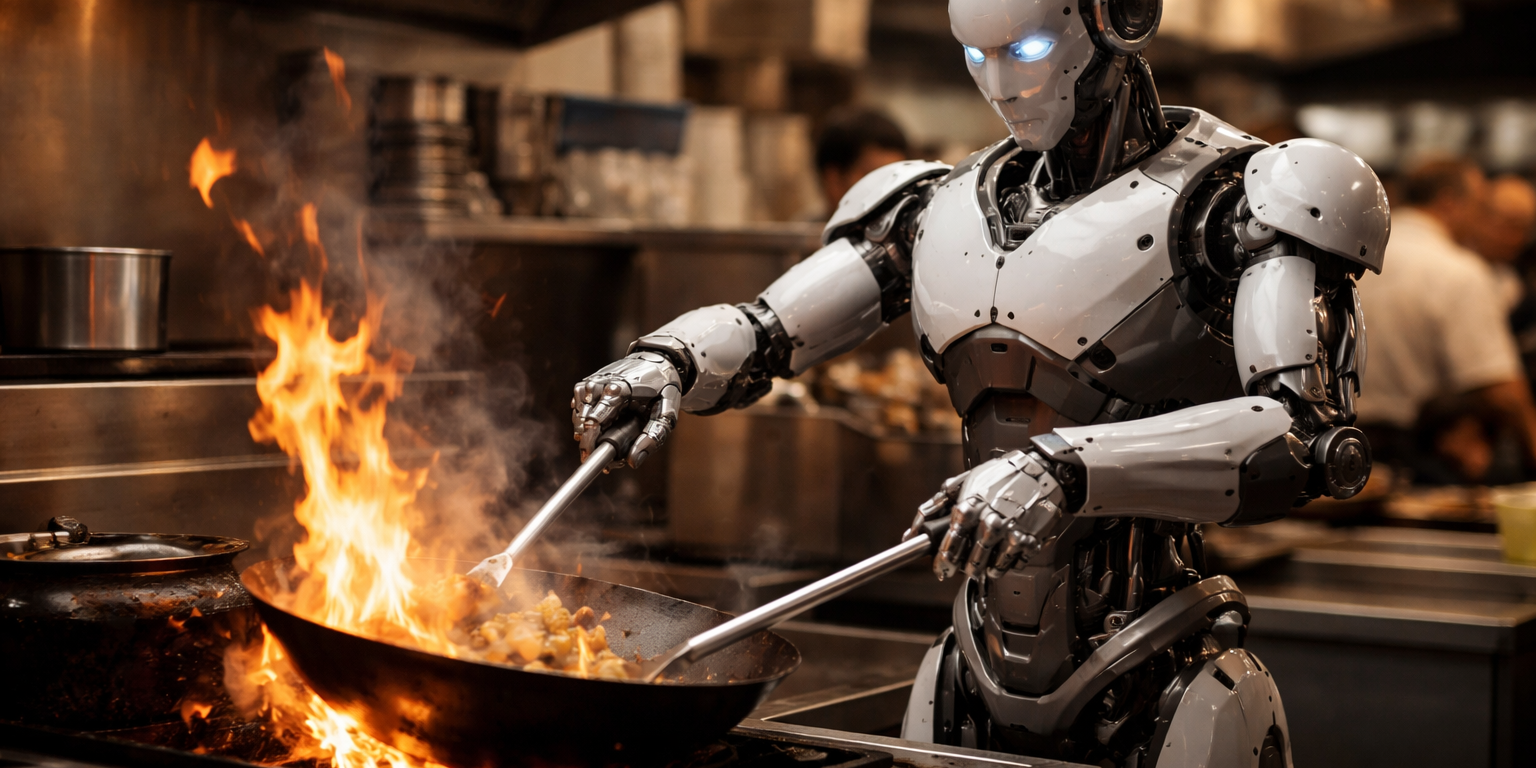 InSpace Technology Unveils Food-Service Humanoid, Plans December Production