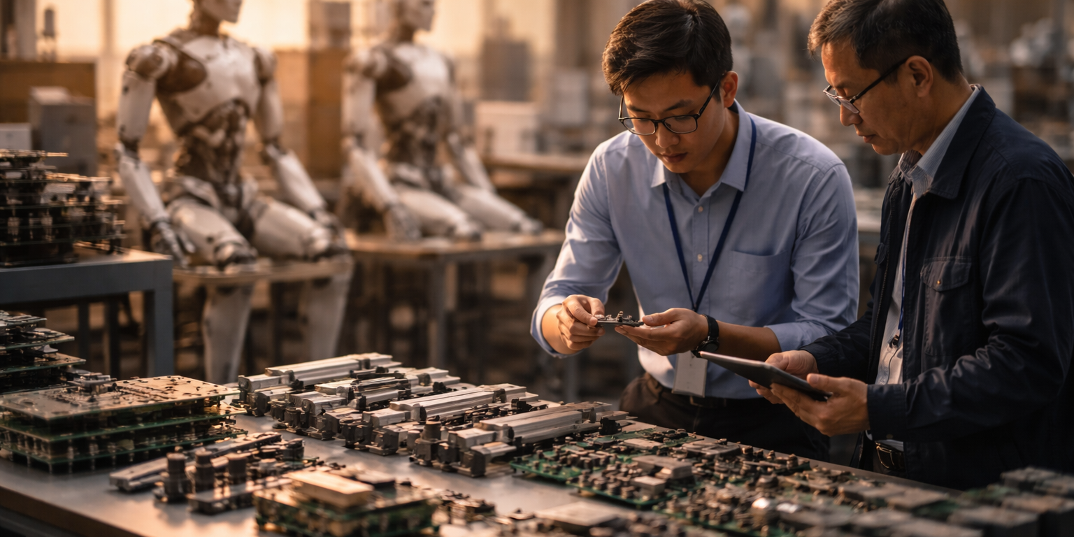 Taiwan Supply Chain Pursues Humanoid Components as Deployment Timeline Slips