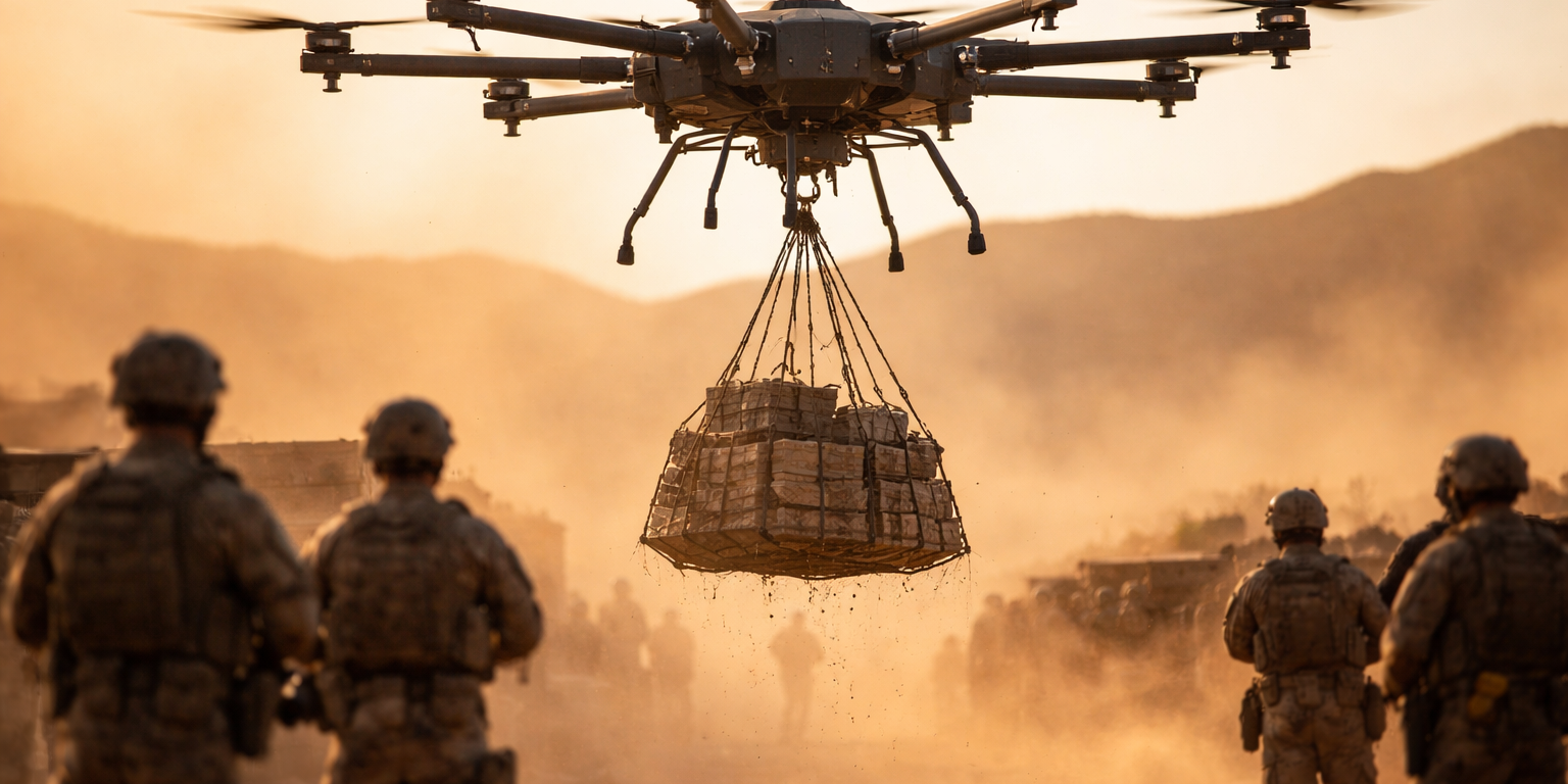DARPA Lift Challenge Tests Heavy-Lift Drone Capabilities Through Weekend