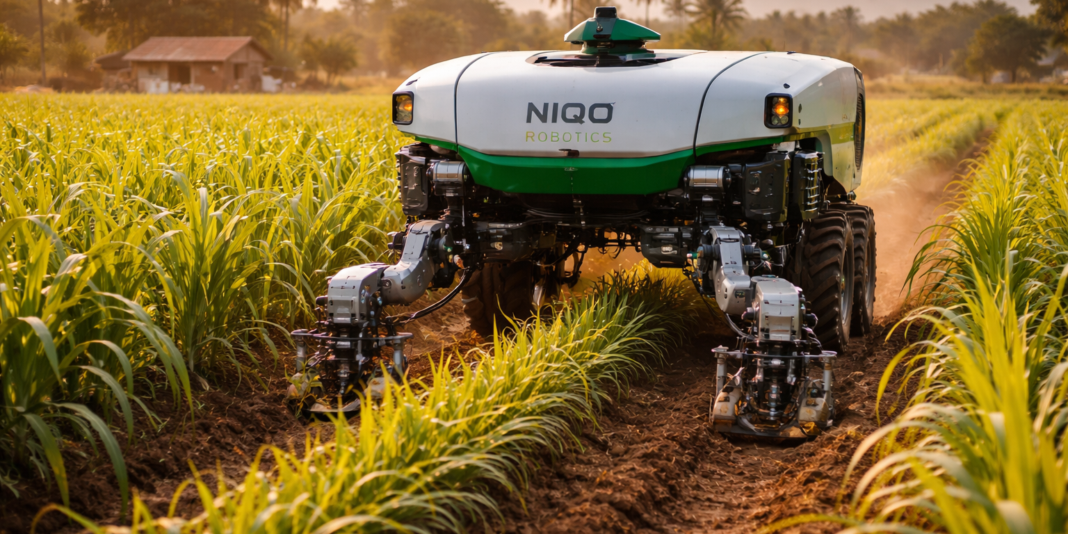 Niqo Robotics Selected for Bharat Innovates 2026 as India Targets EU Farm Automation Market