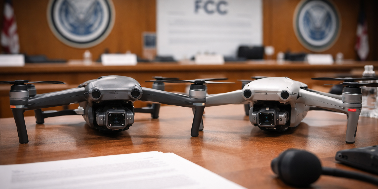 FCC Moves to Ban Anzu Robotics Drones Over DJI Licensing Structure