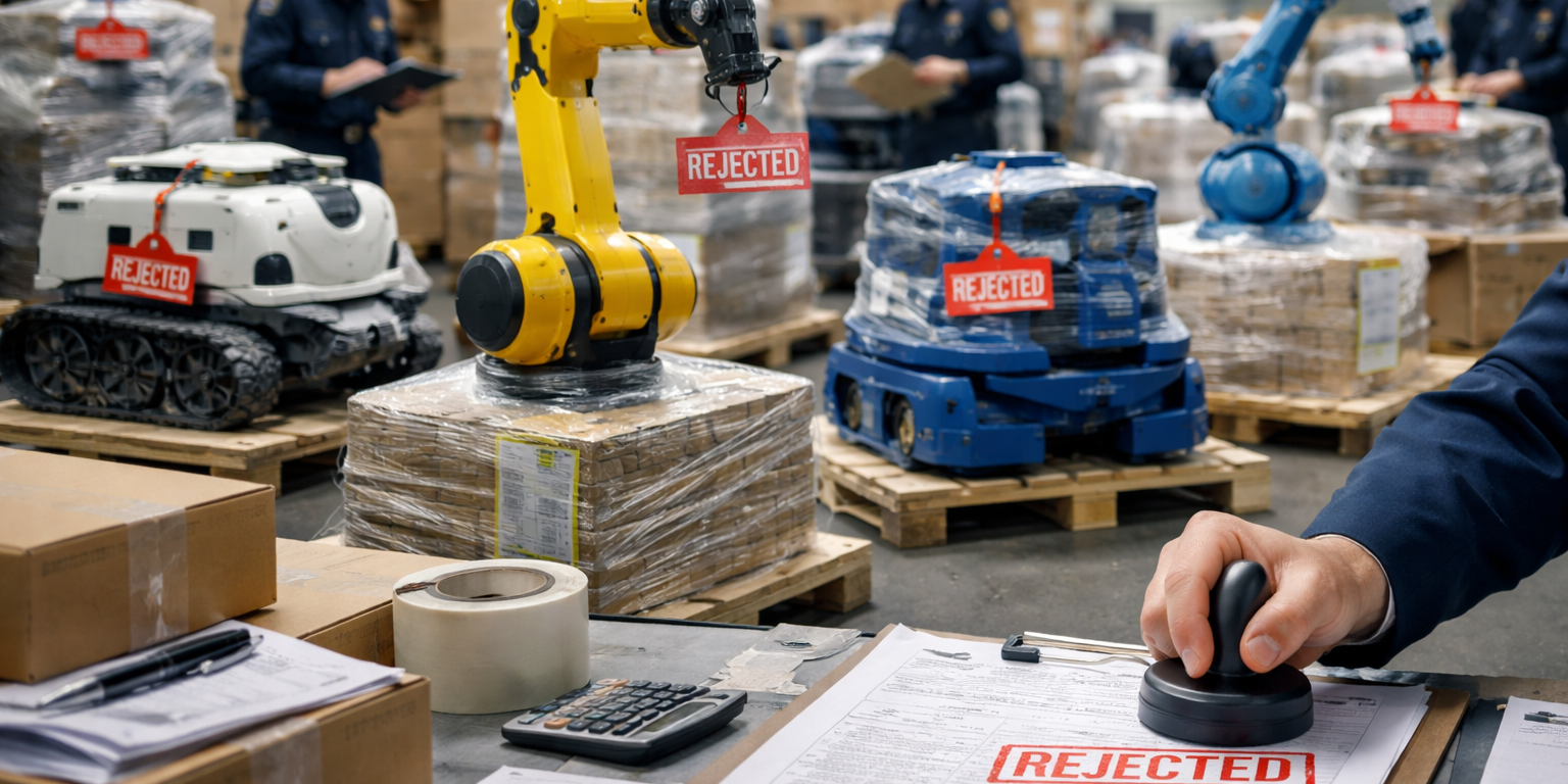 FCC Bans Import of Foreign Robots Over 2kg in DOD-Driven Expansion