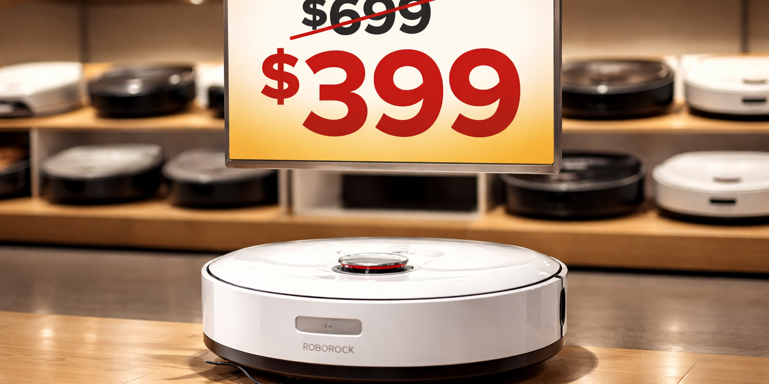 Roborock Q10 S5 Plus Discount Exposes Persistent Pricing Pressure in Consumer Robot Vacuum Market