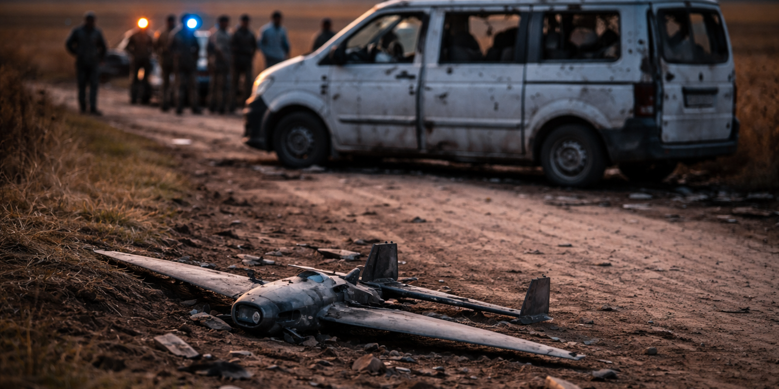 Russian Autonomous Drone Strike Kills Three Civilians in Ukraine