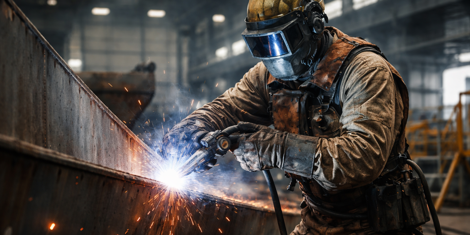 Persona AI Deploys Humanoids for Shipyard Welding in Texas