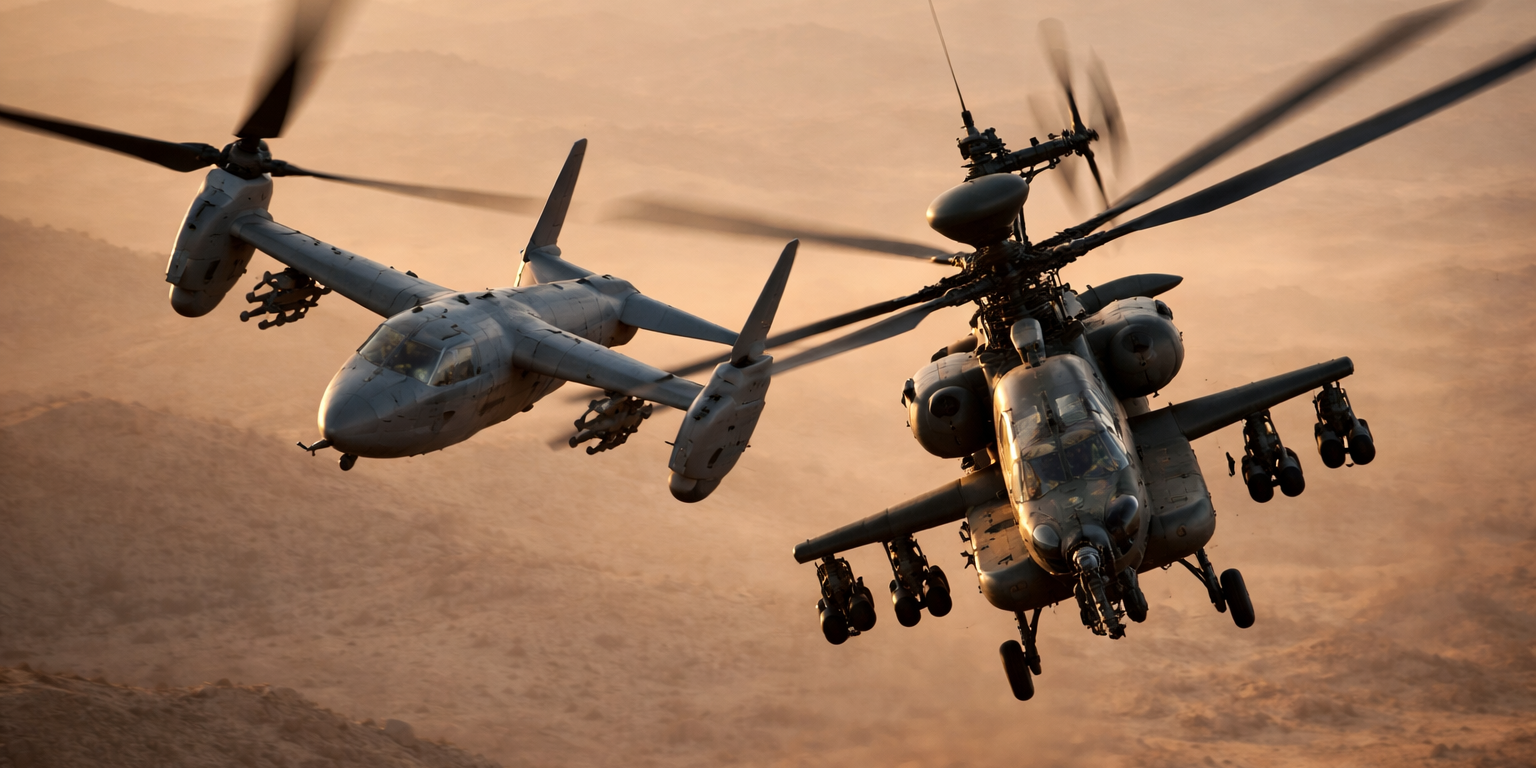 Anduril Unveils Thunder Tiltrotor as Autonomous Wingman for Attack Helicopters