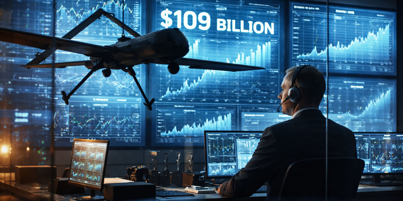 Military UAV Market Projected to Hit $109 Billion by 2031 at 25.7% CAGR