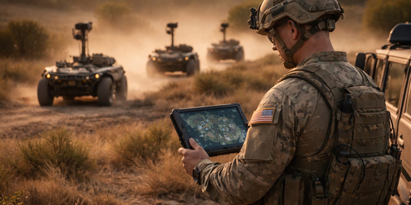 DARPA RACER Demo at Fort Knox Pairs Autonomous Vehicles With Human-Controlled Engagement