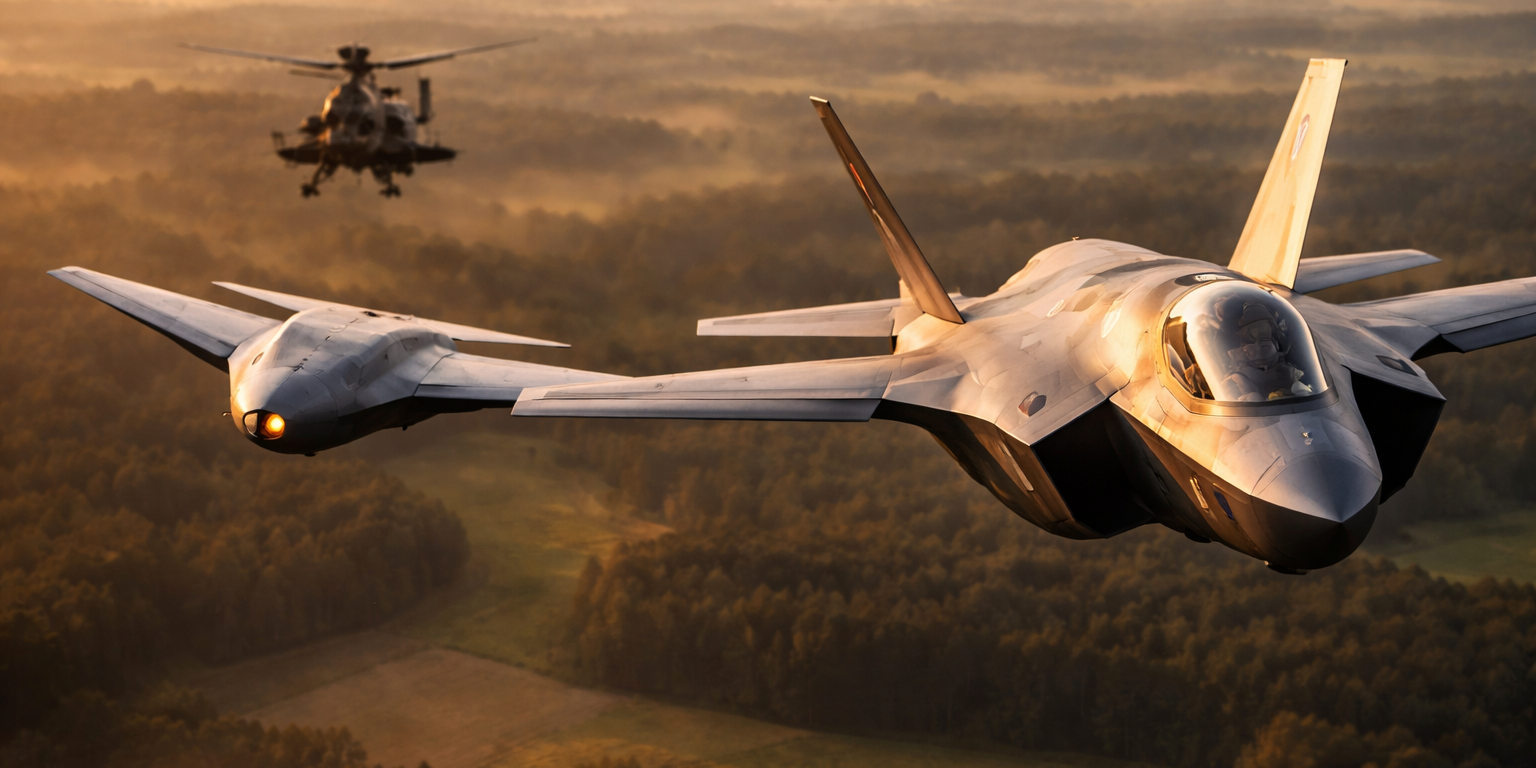 Anduril Pitches Autonomous Wingmen for Poland's F-35 and Apache Fleets