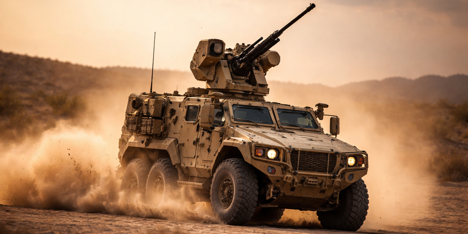 Army Vehicle Fire Control Software Downs Drones in Moving Target Tests