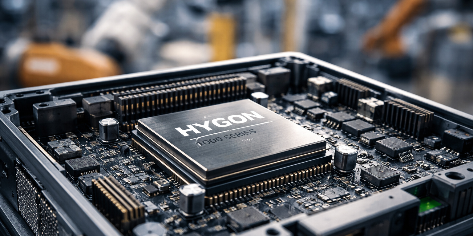 Hygon Information Launches 1000 Series CPUs for Robotics, Edge AI