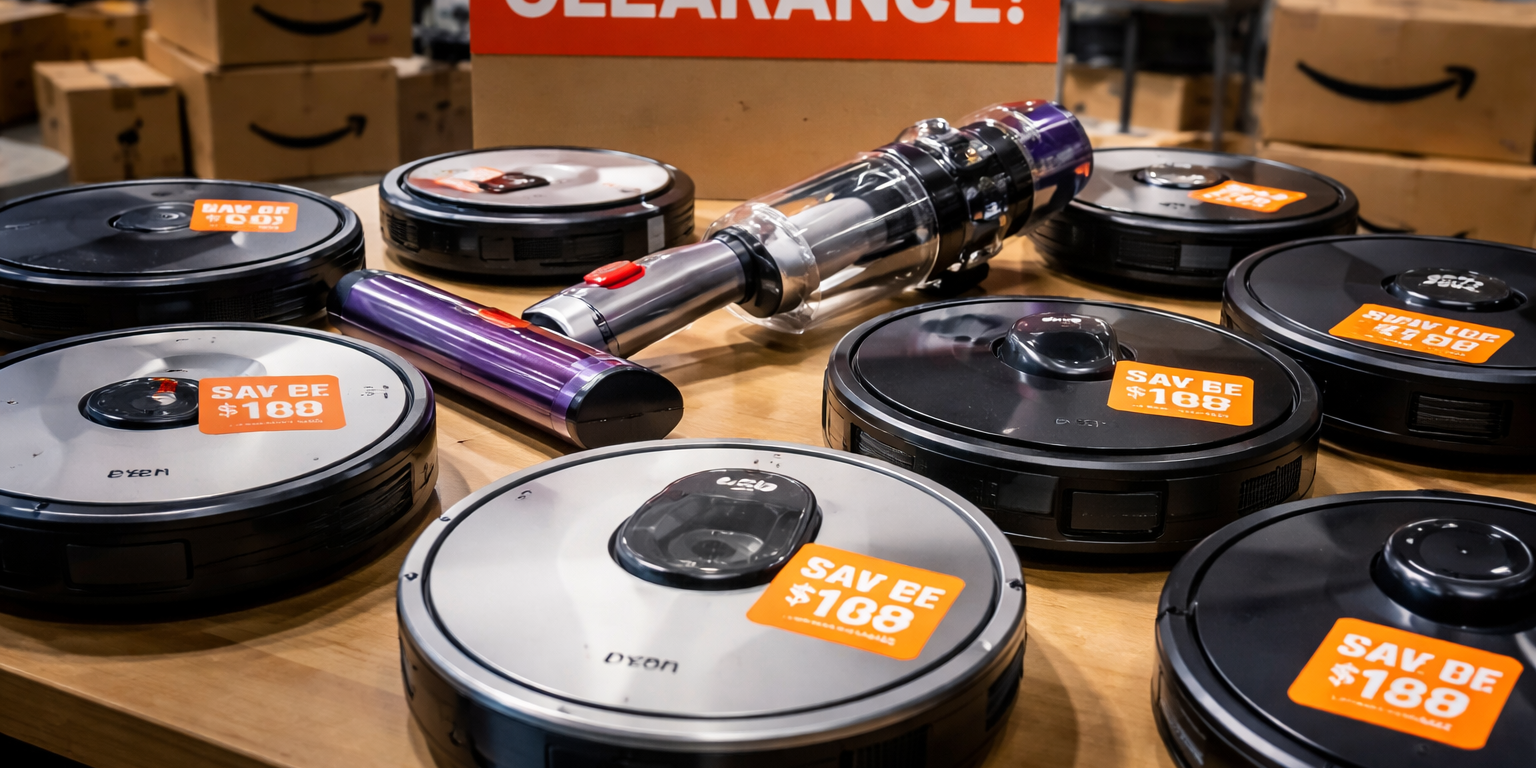 Woot Discounts Dyson, iRobot, and Roborock Units Up to 88% in Refurb Push