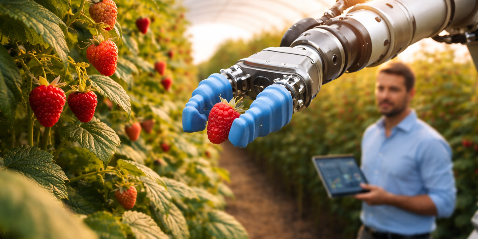 Fieldwork Robotics Secures SEED Innovations Follow-On to Scale Raspberry Harvester