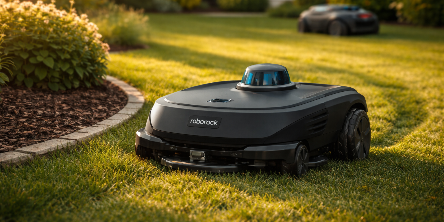 Roborock RockNeo Q110H Brings LIDAR Navigation to $1,200 Lawn Mower Market