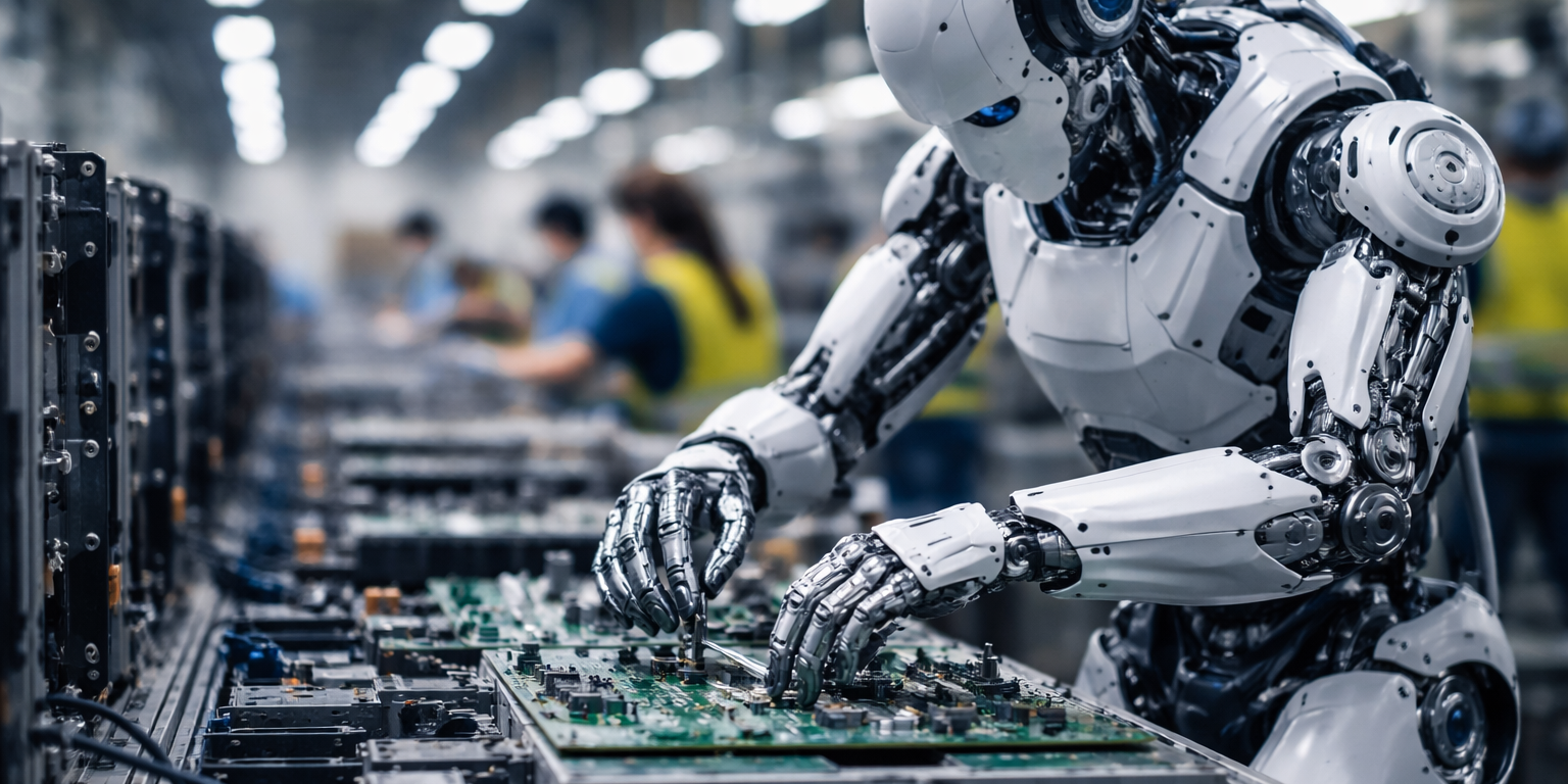Rimnot and Yuantu Plan 10,000-Robot Deployment in Server Manufacturing
