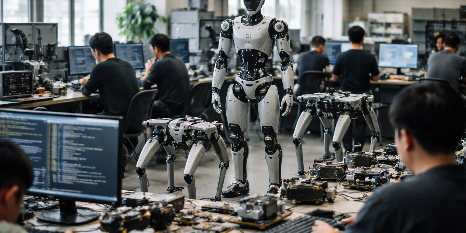 Unitree Doubles Down on Embodied AI Models and Actuator Development