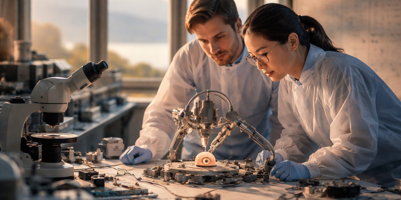 VisioSurgical Solutions Launches in Lausanne to Build Compact Retinal Surgery Robot