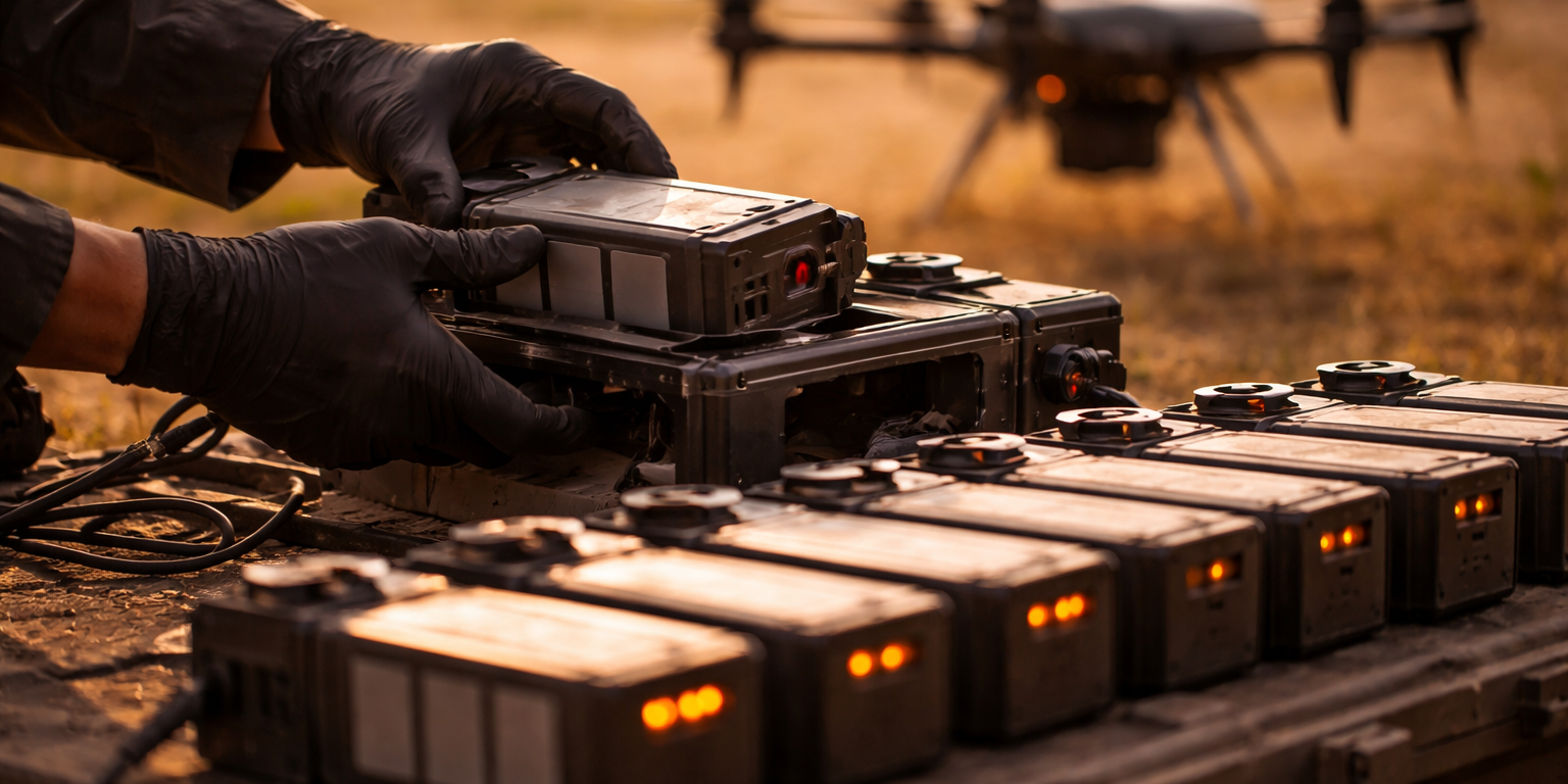 Drone Battery Market Hits $1.65B in 2026, Reaches $2.45B by 2031