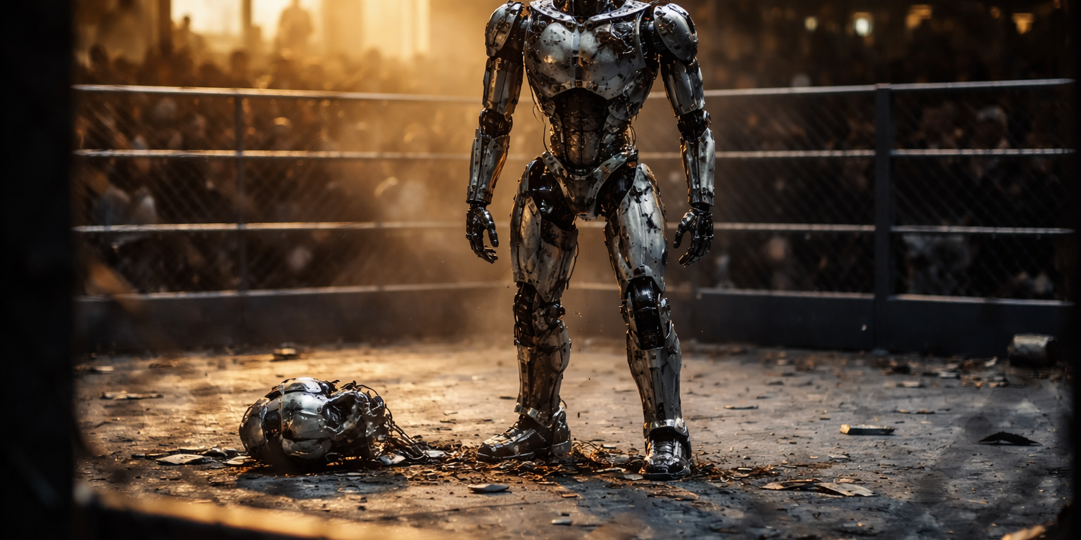 Humanoid Decapitation at Shenzhen Combat Tournament Marks First Autonomous Robot Fighting League