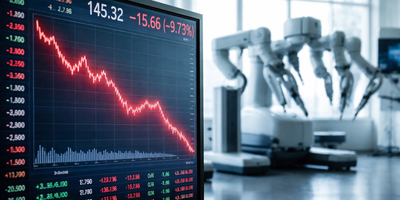 Intuitive Surgical Drops 33% While Analyst Projects 85% Upside Amid Robotic Surgery Shakeout