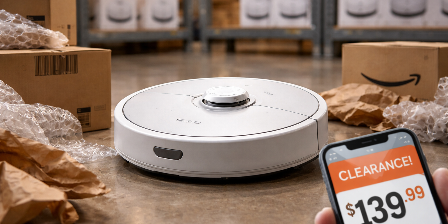 Roborock Q7 Retail Price Drops to $139.99 in Amazon Clearance Push