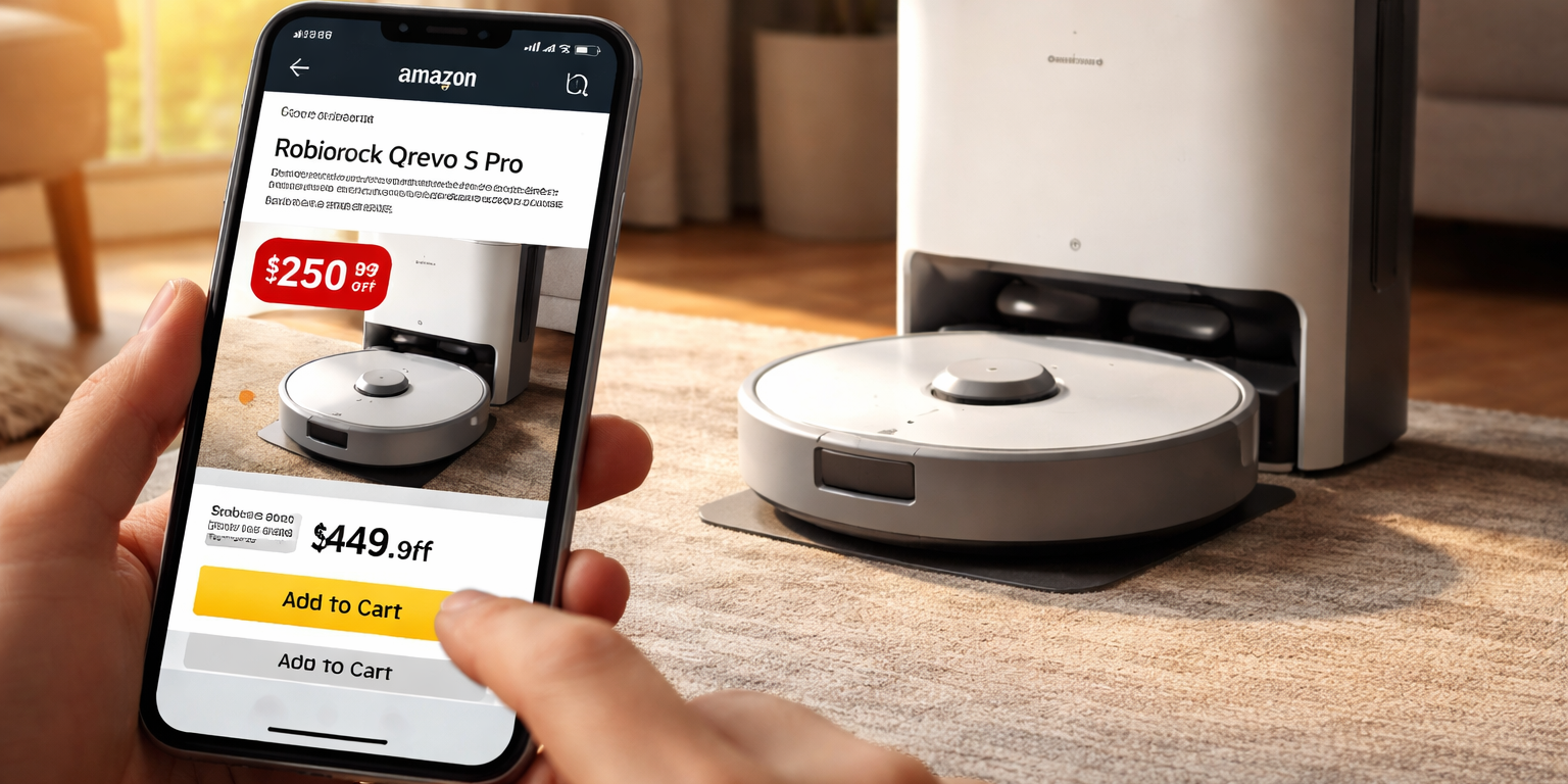 Roborock Qrevo S Pro Drops to $450 Amid Price War in Consumer Floor Robotics
