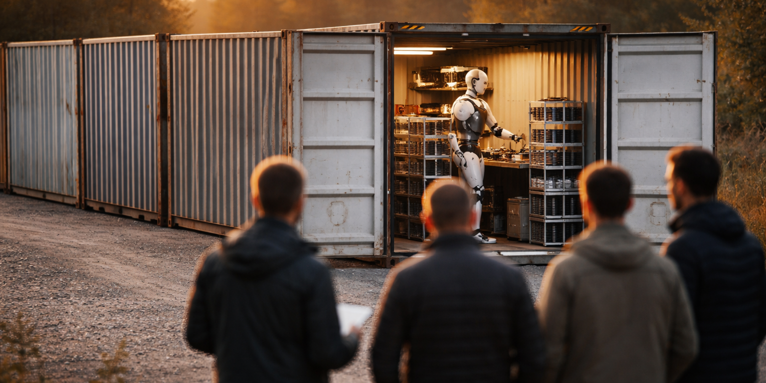 120ft Raises €576K From 22 Angels for Humanoid-Run Microfactories