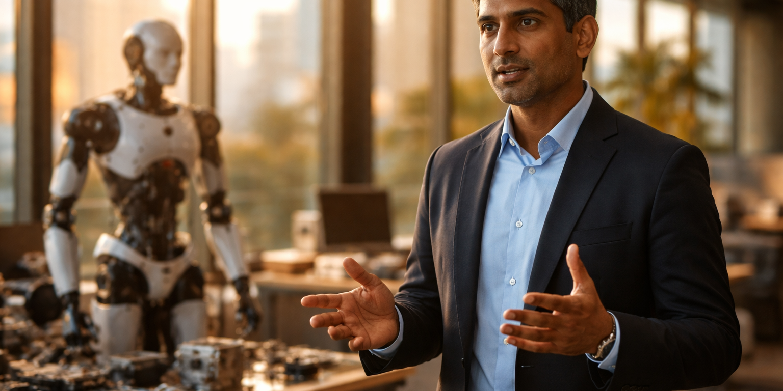 Addverb CEO Kumar Declares Physical AI Race Underway as Firm Shifts Toward Humanoids