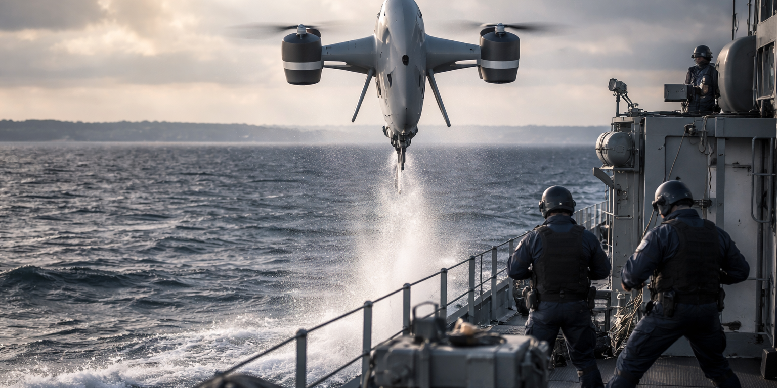 Poland Acquires Shield AI V-BAT Drones for Baltic Sea Patrol Operations