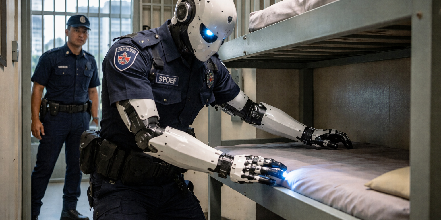 Singapore Opens Humanoid Robotics Centre for Blast Investigation, Prison Operations