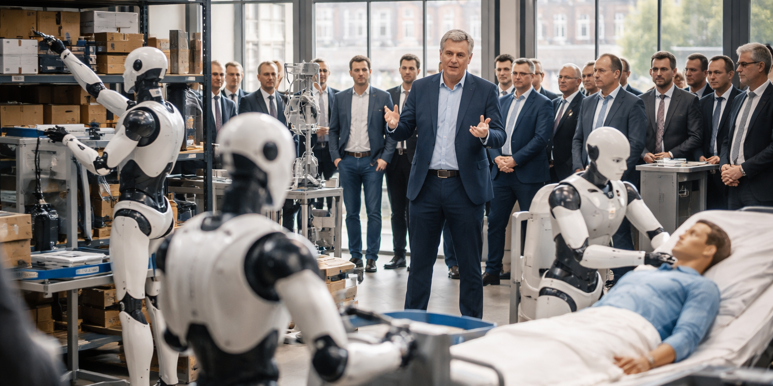 Netherlands Opens Humanoid Application Center to Close Gap with China