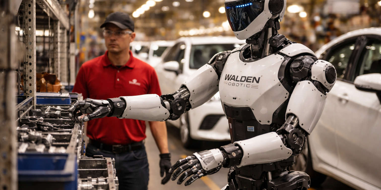 Walden Robotics Partners With Toyota on Humanoid Manufacturing Platform