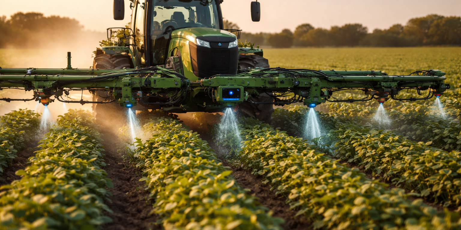 Sabanto and Verdant Robotics Merge Autonomous Tractor and Plant-Level Spraying Systems