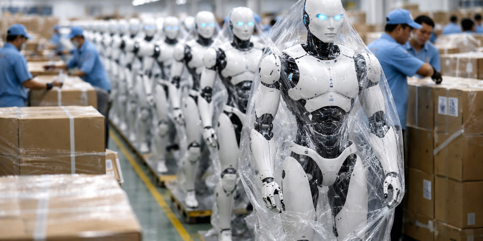 Chinese Humanoid Makers Ship 18,500 Units in H1 2026, Capture 97% Market Share